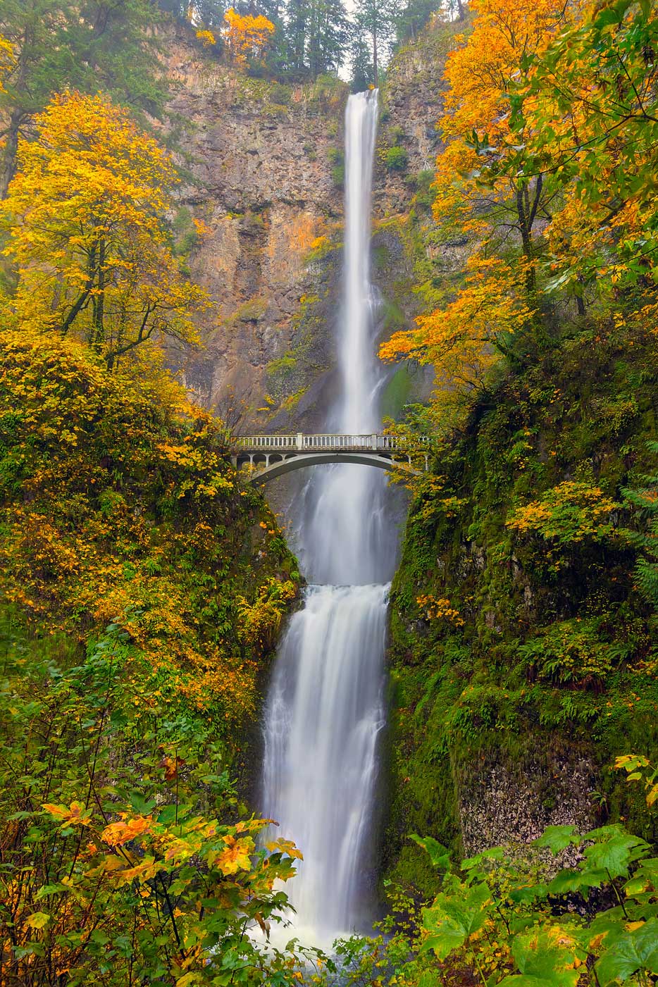 Multnomah-falls-Christian-Schnell Multnomah Falls in Oregon<br />